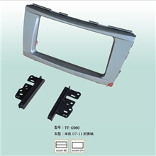 进口汽车音响主机面框通用机DVDCD改装配件07-11丰田凯美瑞