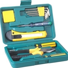 11件工具套装工具组合成套工具盒装工具礼品工具箱