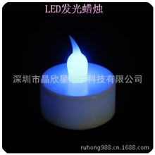 七彩蜡烛灯，LED蜡烛灯，仿真蜡烛，电子发光蜡烛，装饰灯