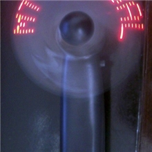 工厂生产批发性价比最高的LED闪字小风扇