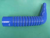 供应高质量硅胶管外贸品质加强驼峰型90度弯