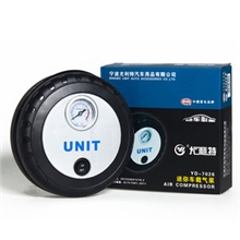 正品尤利特7026轮胎充气泵便携式车载打气泵小轿车充气泵