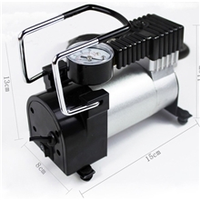 厂家直销汽车金属轮胎充气泵打气泵汽车用轮胎充气泵12V单缸