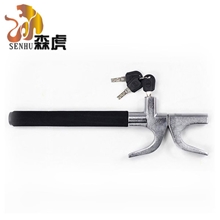 汽车方向盘锁森虎方向盘锁381伸拉式汽车防盗锁刹车锁方向锁