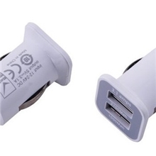 带认证优胜仕车充双USB迷你车充足2A优胜仕车充多用双USB车充