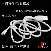 本周活动HTC手机充电数据线MICROUSB5P小米魅族通用1米纯铜批发