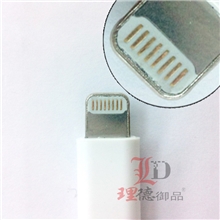 送盒子包装IPHONE5苹果数据线充电线支持IOS7.0版本带铝箔