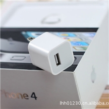 F190厂家强势供应苹果绿点USB充电器iphone4G绿点充电器
