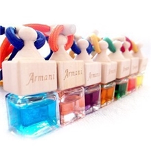 爆款方形香水挂件精油车载香水精油挂饰车用香水汽车香水