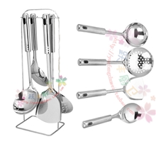 中国好资源礼品赠品员工福利不锈钢烹饪勺铲厨具五件套烹饪套装