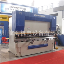 数控折弯机铝合金后挡料运行轻便精度准确米蓝机械