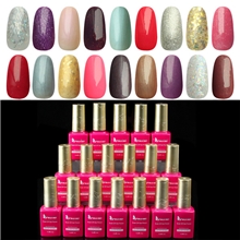 QQ甲油胶批发UV甲油胶可卸光疗指甲油120色芭比胶