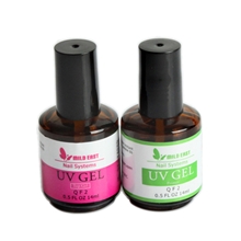 美甲光疗用品批发QQ甲油胶擦洗底胶封层美甲UV光疗指甲油