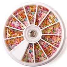 美甲用品批发3D美甲饰品贴花混搭组合