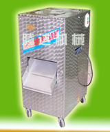 供应切肉机电动单切肉机羊肉串切肉机羊肉切卷机河北腾达机械