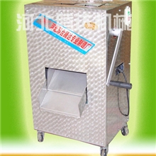 河北腾达机械切肉机,鱼皮切丝机,鸡柳切丝机,鱿鱼切花机