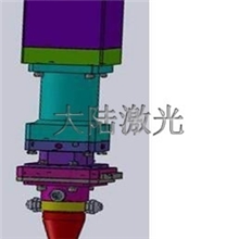 侧向送粉气分保护头