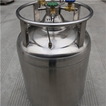 供应10L,15L,30L,50L80L自增压不锈钢液氮罐。