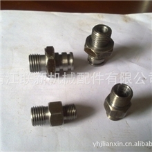 加工各类机加工件非标零件不锈钢六角接头、螺纹接头