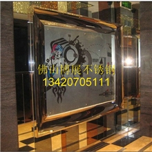 不锈钢长方形镜框金色亮光矩形画框椭圆形包边框架厂家定制