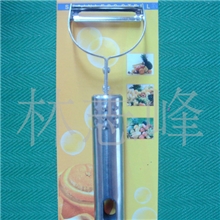 (厂家供应)九珠钢柄瓜果刨削皮器削皮刀