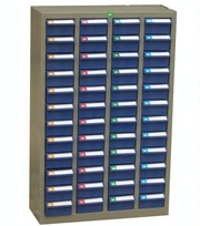 供应文件柜玻璃移动文件柜48抽零件柜效率柜