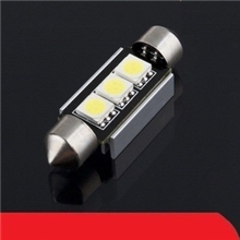 canbus带解码双尖3SMD36mm奔驰/宝马汽车LED阅读灯牌照灯