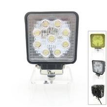 厂家限量方形27WLED工作灯LED汽车灯射灯