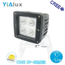 YYW-1512CREE12W方形LED工作灯/辅助灯/探照灯/组合灯/小射灯
