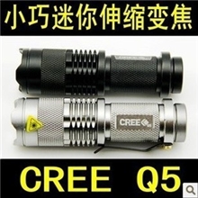 厂家供应笔试调焦手电筒强光手电筒野营用品