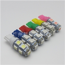 汽车LED（T10-9SMD-5050）示宽灯/阅读灯/仪表灯/工作灯W5W