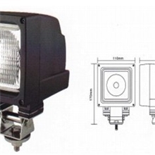 供应4002款越野灯工作灯HID35W/55W/24V氙气灯汽车改装灯