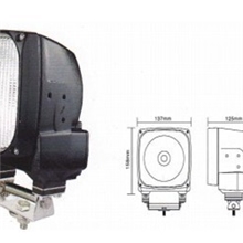 供应2013款越野灯工作灯HID35W/55W/24V氙气灯汽车改装灯