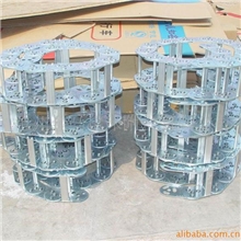 专业生产半封闭钢铝拖链工程塑料电缆钢铝拖链