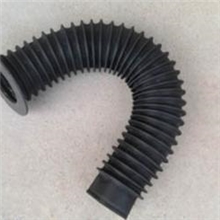 高温矽胶布伸缩防护罩，耐腐蚀塑胶布伸缩防护罩生产定做