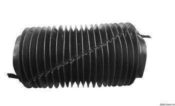 双层硅胶玻璃纤维布伸缩护罩，设备配套油缸变径伸缩护罩