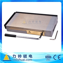 强力平面吸盘磁力分布均匀适用各种机床规格齐全的力帅永磁吸盘