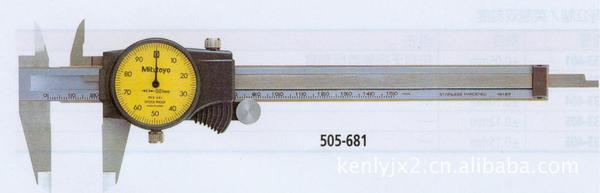 供应日本三丰带表卡尺505系列带表卡尺