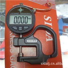 供应千分尺、测厚尺、测厚表、厚度仪0-10，0.001MM