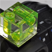 专业生产相机水平仪三珠水平泡热靴式照相机水准泡通用型