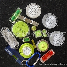 供应各种带塑料件水平仪水平泡出口水准泡