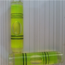 长期供应9.5*40圆柱水平仪水准泡水平泡水平器