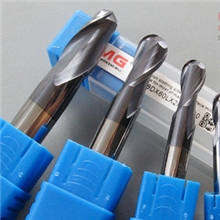 进口55度极细微涂层合金钨钢立铣刀4刃2刃成型铣刀0.5-20mm