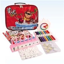 资优教育幼儿园大班婴幼儿数学早教教材智力开发教学教具代理批发