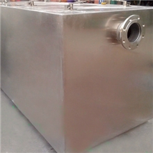 厂家供应员工食堂油水分离器、不锈钢隔油池、餐饮隔油器