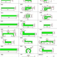 各种衬条磨摖条耐磨条（厂家直销）