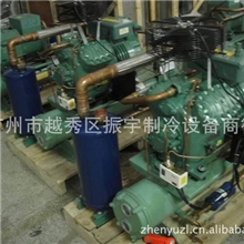 水冷比泽尔半封闭制冷机组8匹4TCS-8.2冷库专用设备