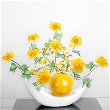 供应礼品摆件批发工艺花插陶瓷工艺品摆件家居摆件批发创意