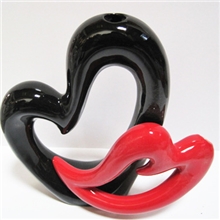 供应潮州陶瓷工艺品厂时尚陶瓷花瓶家居饰品花插礼品创意