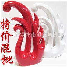 特价供应陶瓷工艺品批发景德镇潮州陶瓷饰品批发创意凤凰火